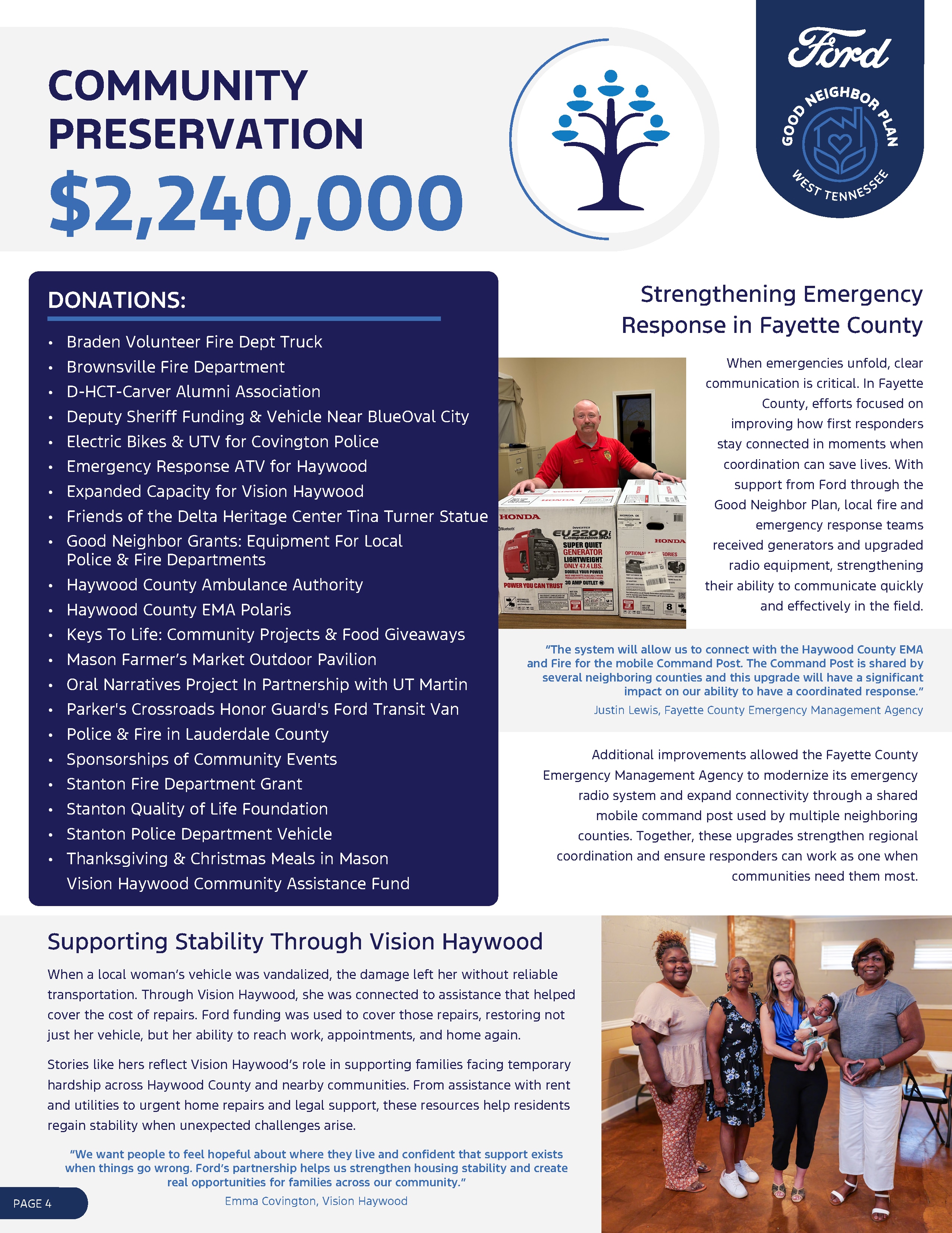 Good Neighbor Plan Progress Report Page 5